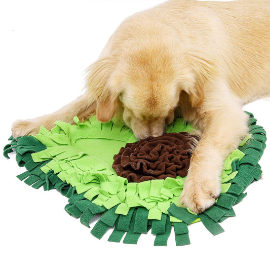 Interactive Snuffle Mat for Dogs – Enrichment Feeding Game and Training Aid